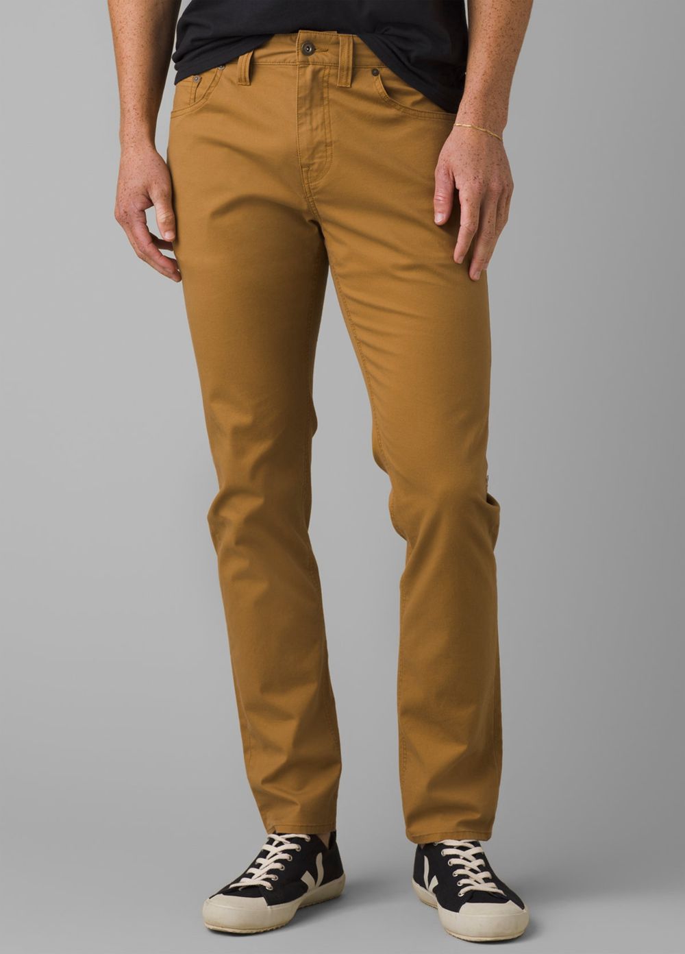 Brown Men\'s PrAna Ulterior Slim Pants | IFSWVK362