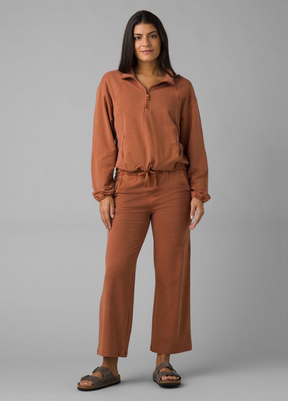 Brown Women's PrAna Calimero Sweat Pants | DVHLJB398