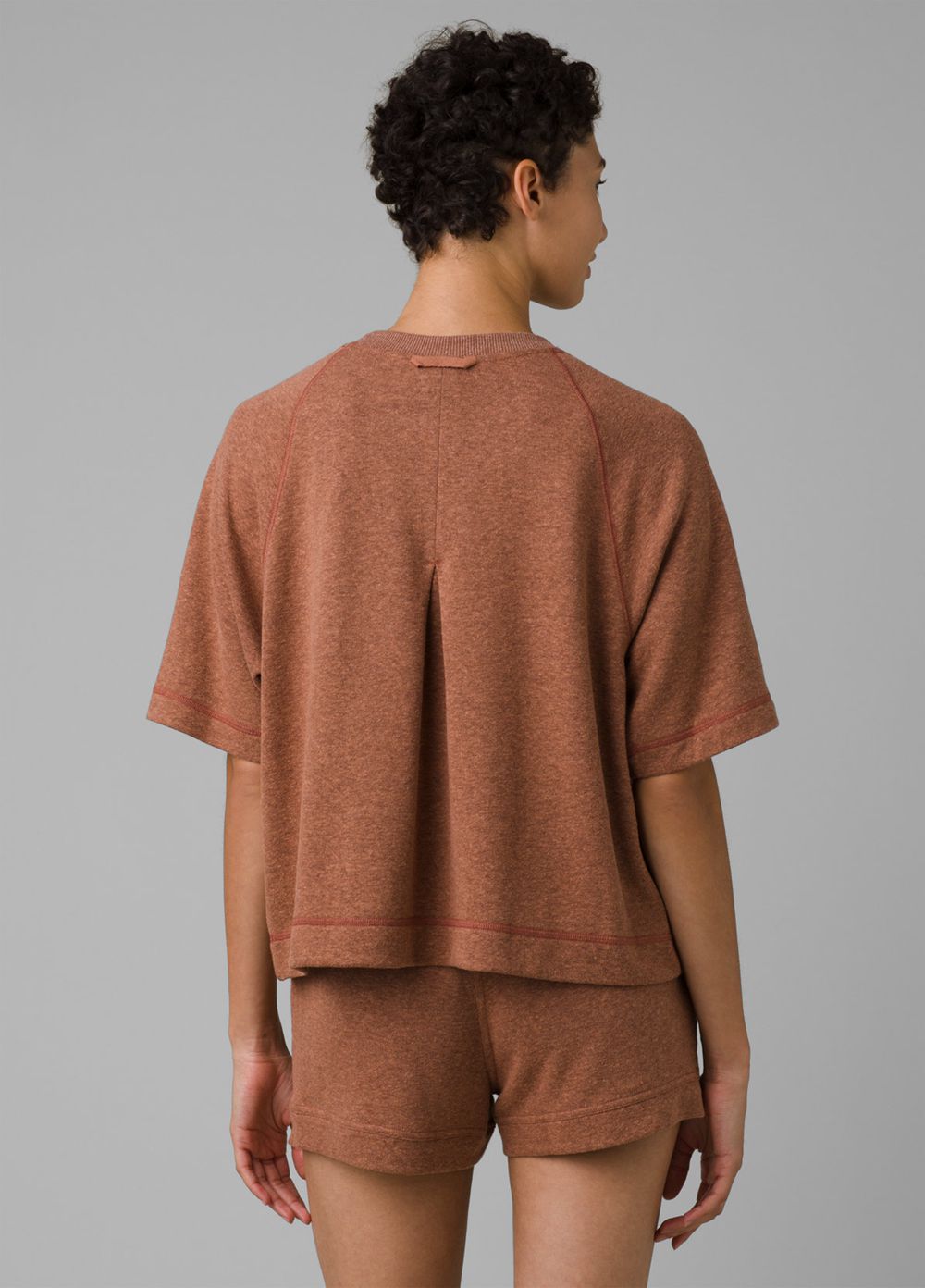 Brown Women's PrAna Cozy Up Sunfair Shirts | GZYXEA738