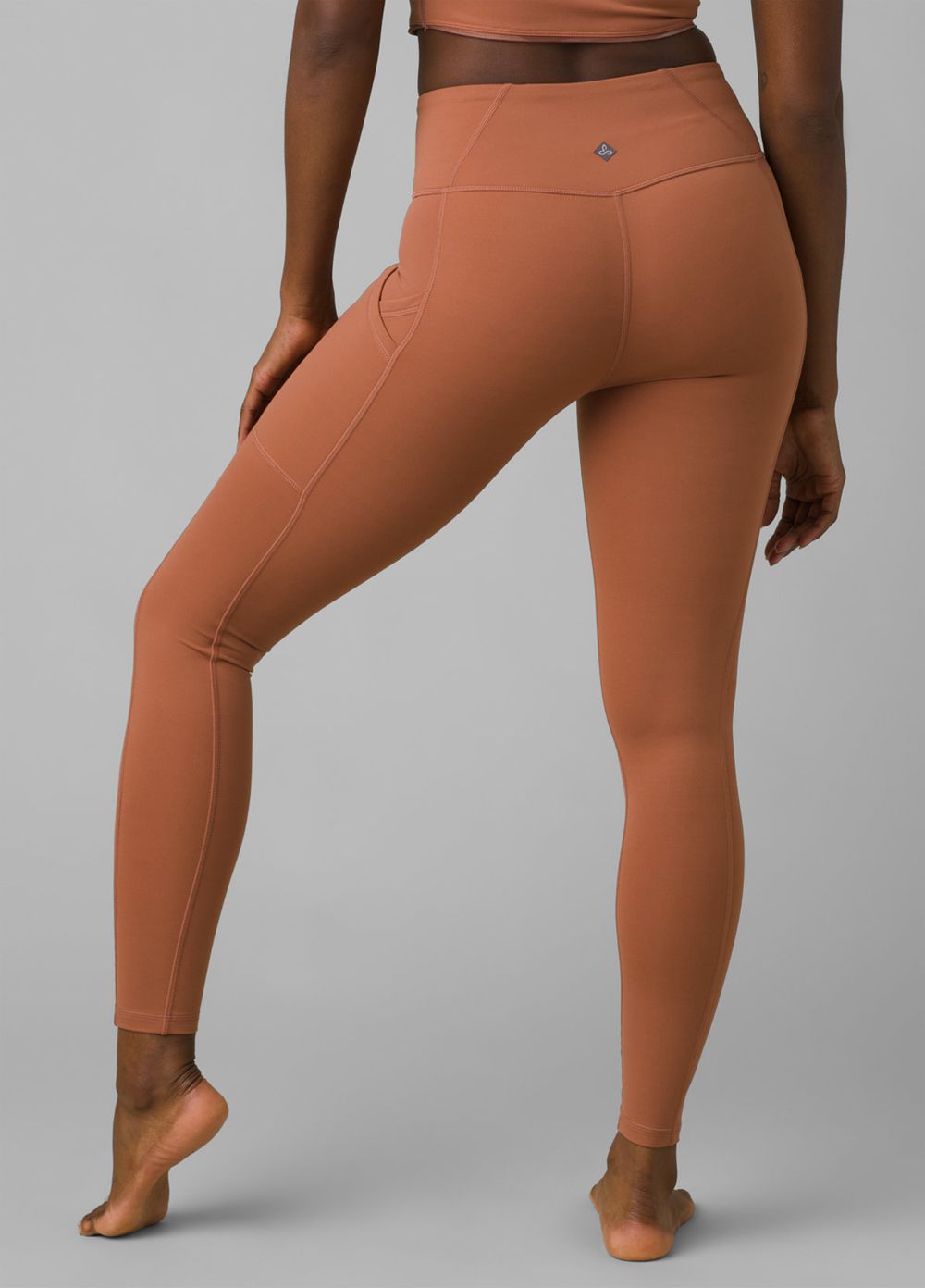 Brown Women's PrAna Electa II Leggings | QZFCYP813