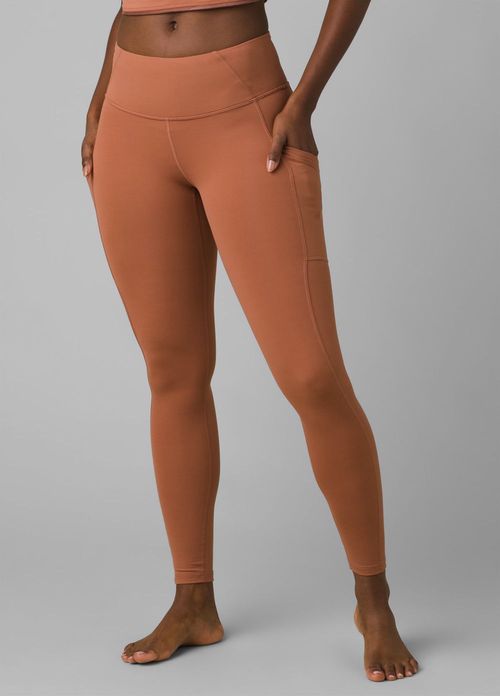 Brown Women\'s PrAna Electa II Leggings | QZFCYP813