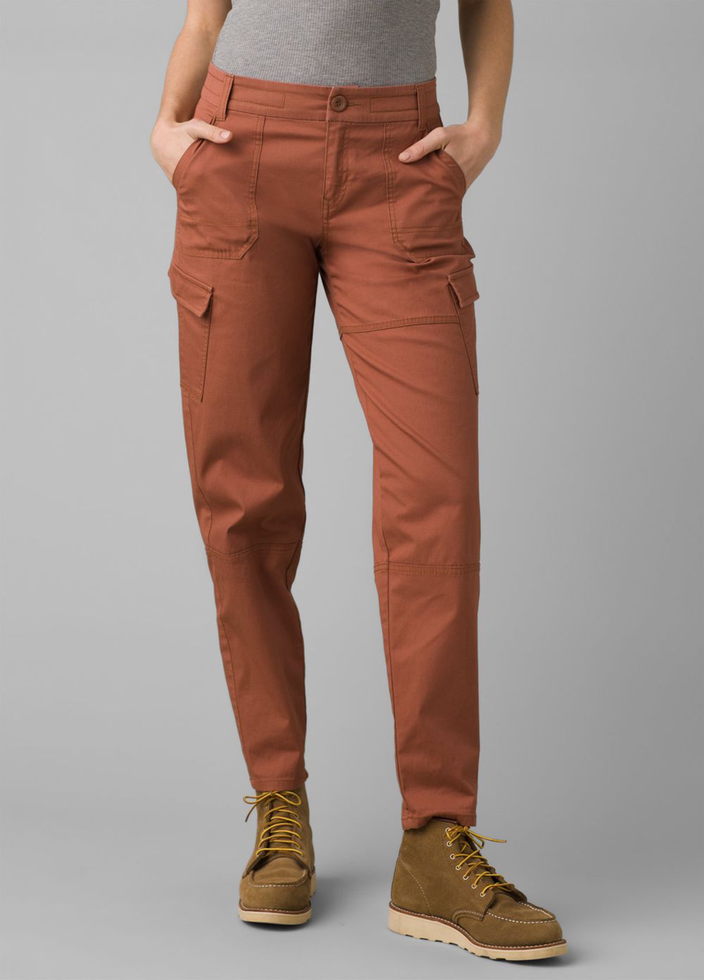 Brown Women\'s PrAna Elle Cargo Pants | HACJGV267