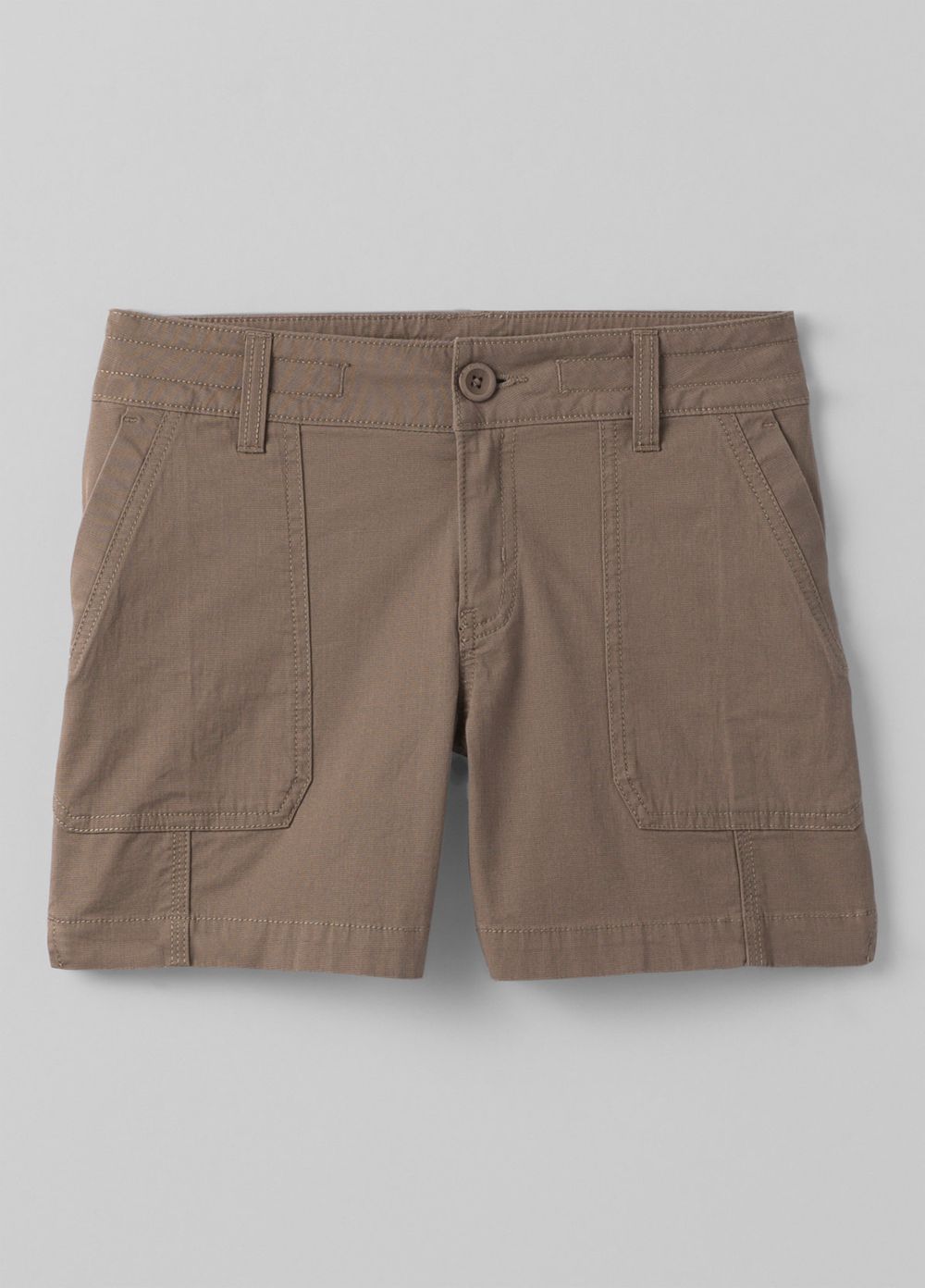 Brown Women's PrAna Elle Shorts | OZVNPF152