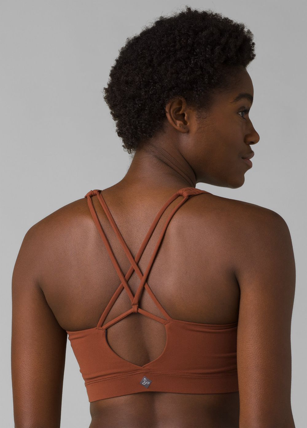 Brown Women's PrAna Everyday Bra | FOSRAQ769