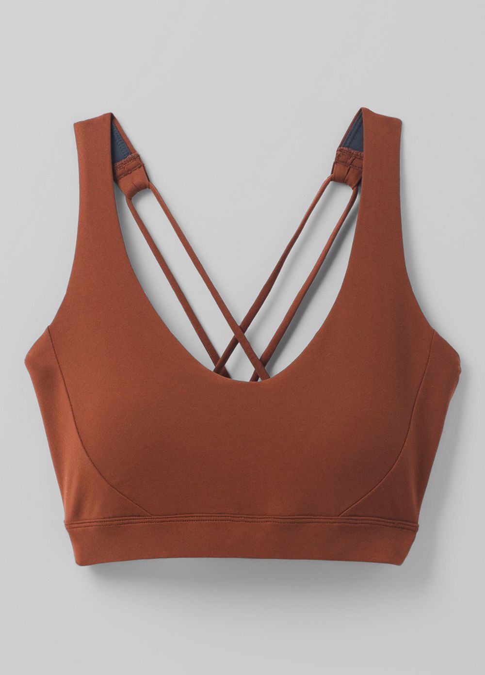 Brown Women's PrAna Everyday Bra | FOSRAQ769