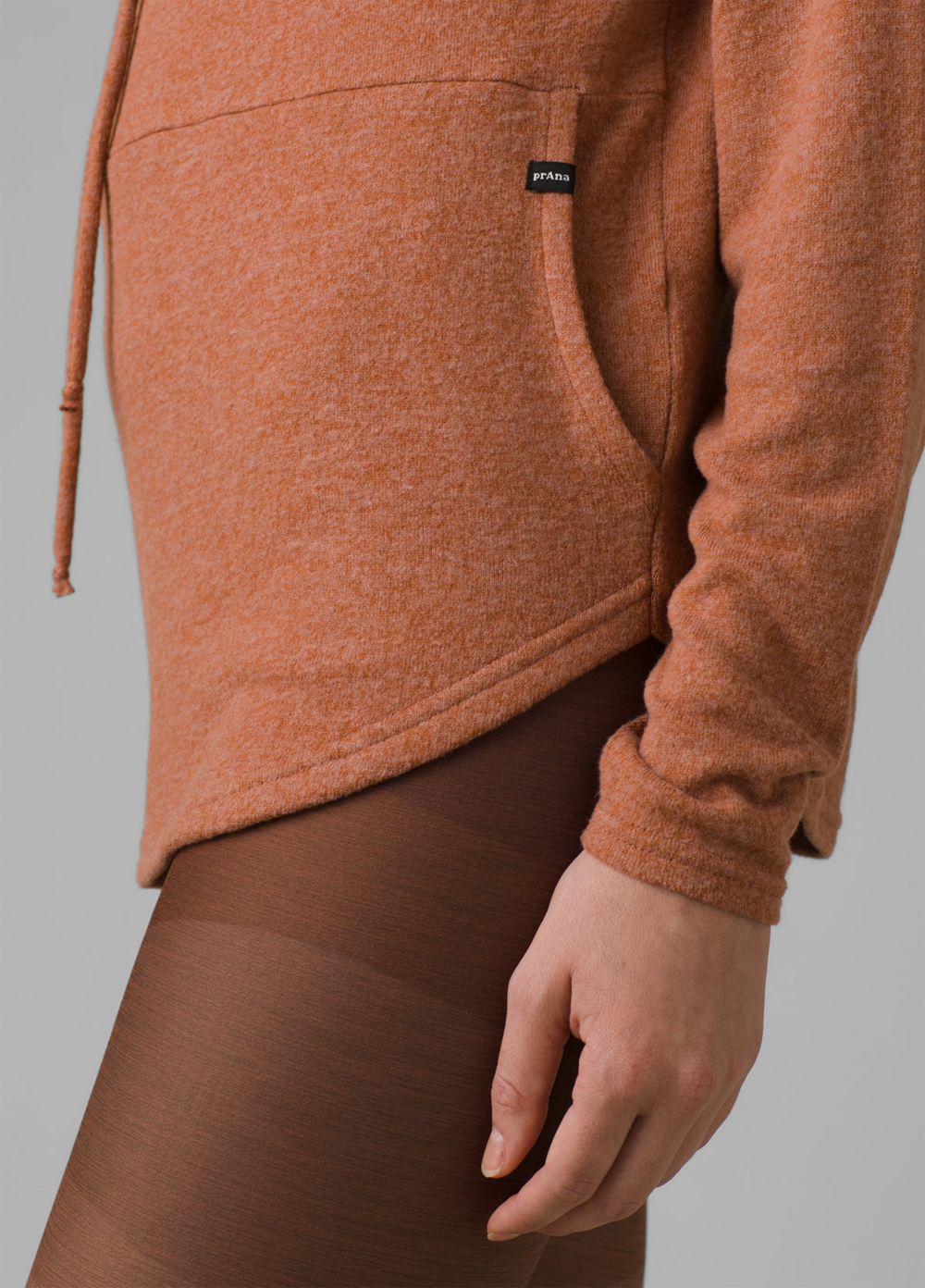 Brown Women's PrAna Foresta Sweaters | XYSCPN982