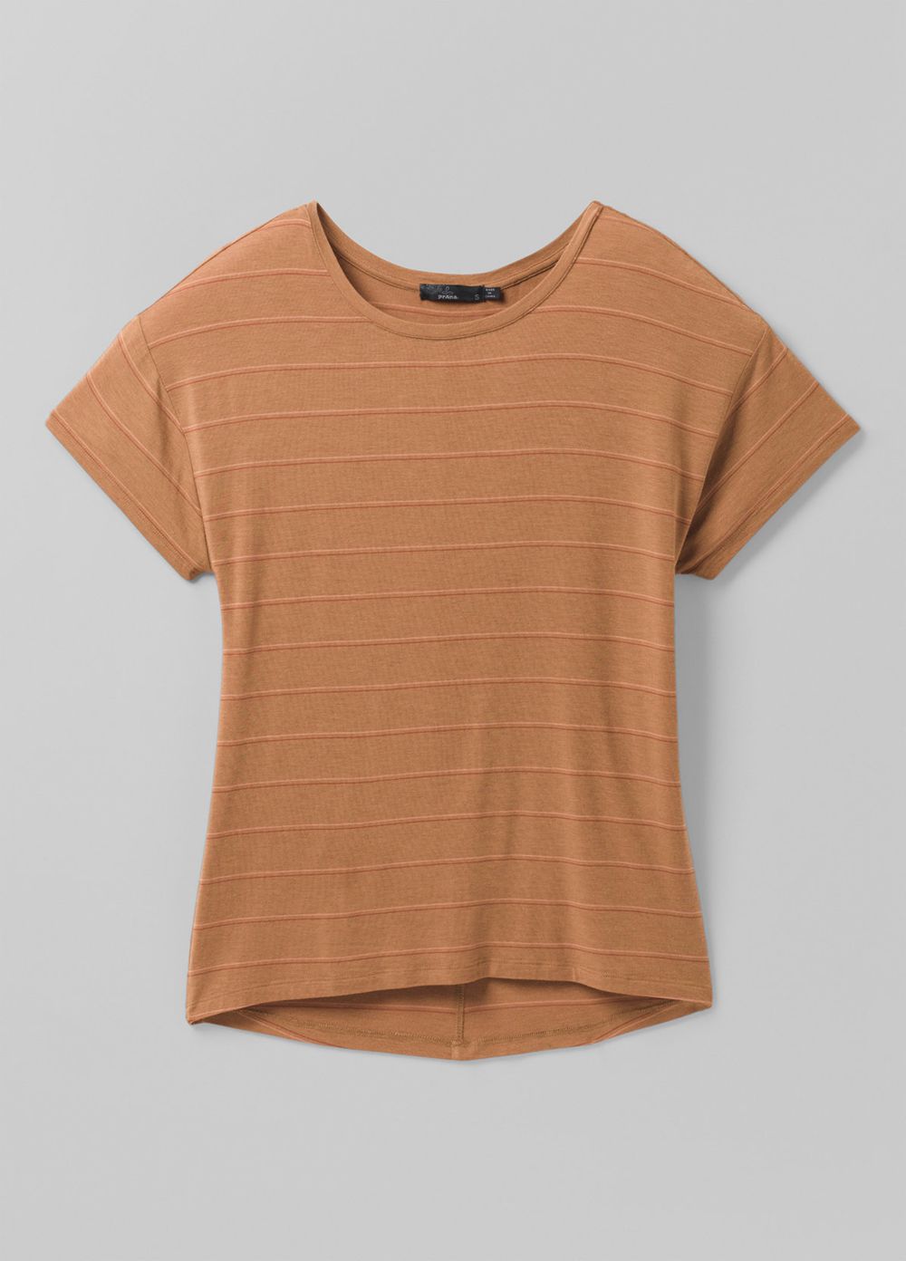 Brown Women's PrAna Foundation Slouch Top T-Shirts | XATCVU128