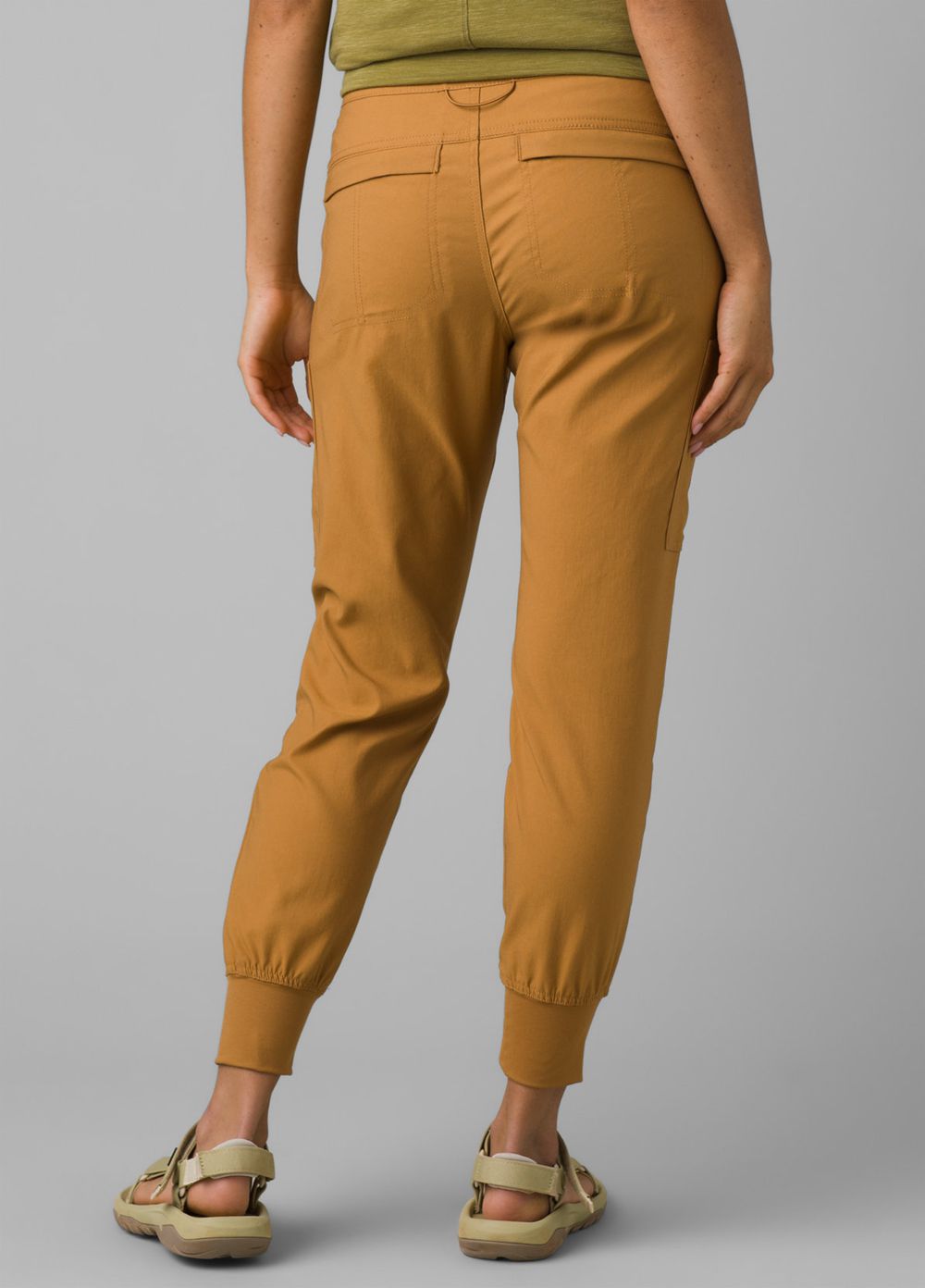 Brown Women's PrAna Halle Jogger II Pants | IPFNEU345