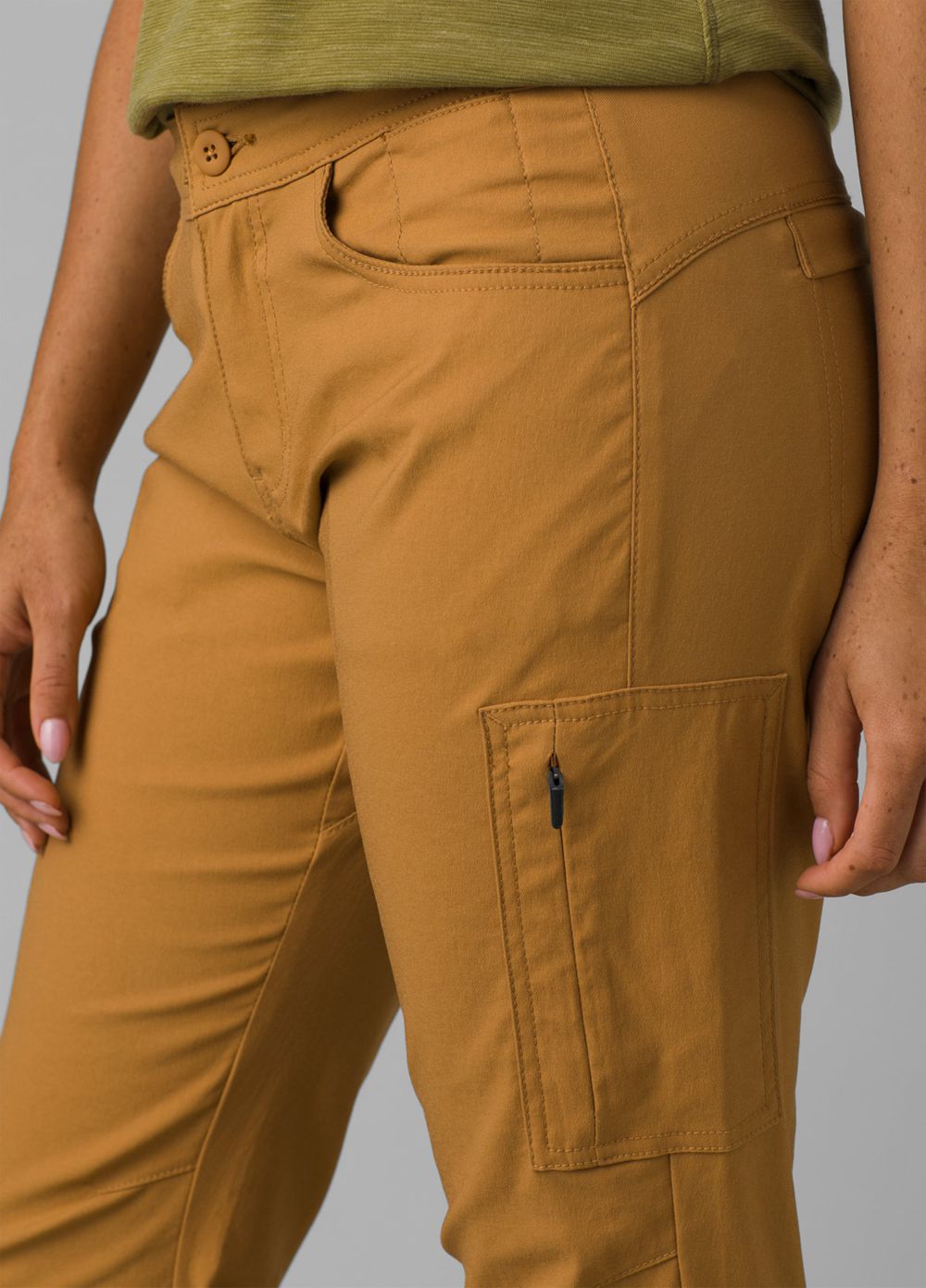 Brown Women's PrAna Halle Jogger II Pants | IPFNEU345