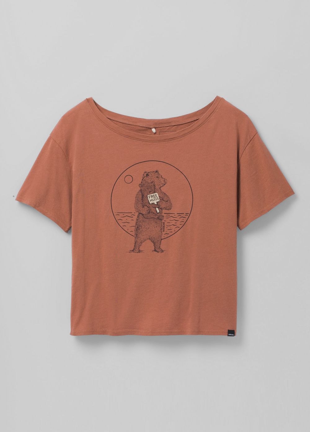 Brown Women's PrAna Journeyman 2.0 T-Shirts | CIUNEA967