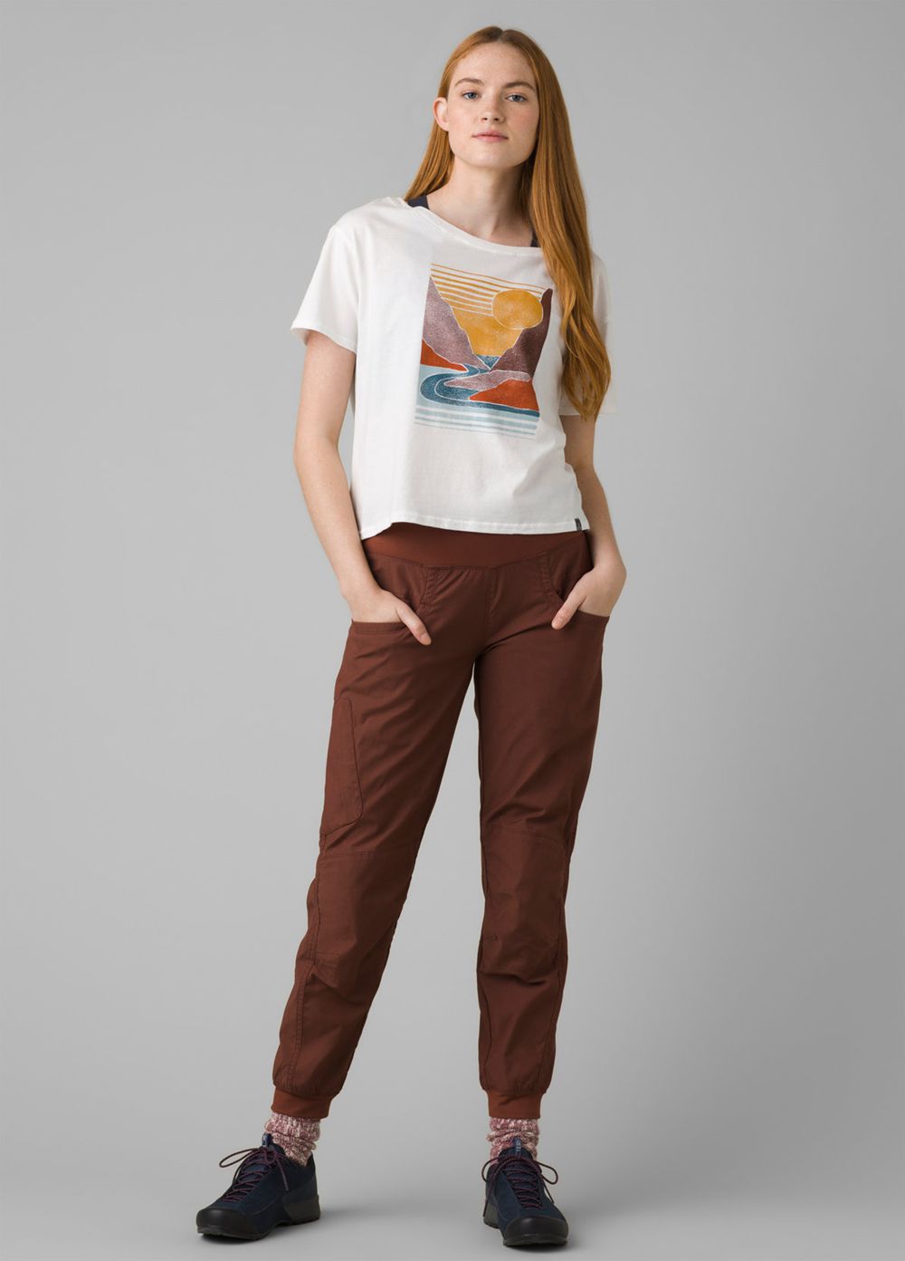 Brown Women's PrAna Kanab Pants | ALMFVG928