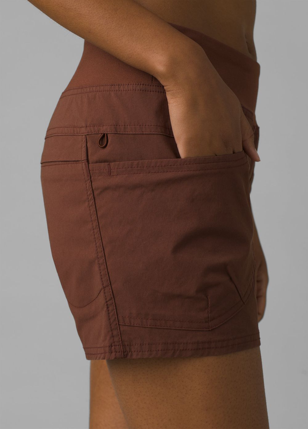 Brown Women's PrAna Kanab Shorts | FMITEC081