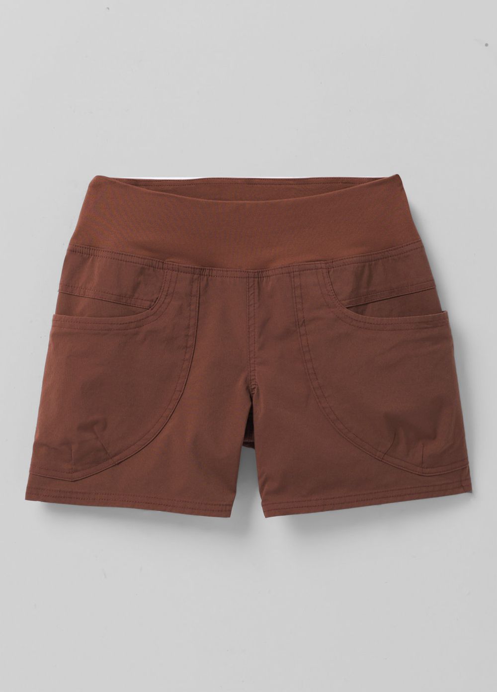 Brown Women's PrAna Kanab Shorts | FMITEC081