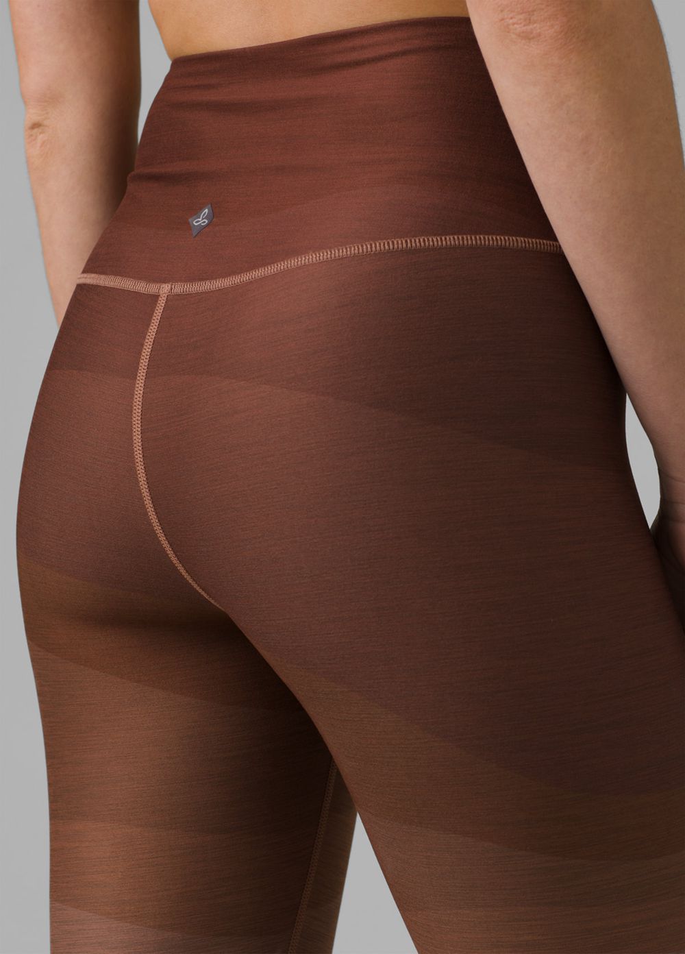 Brown Women's PrAna Layna 7/8 Leggings | AJNISC029