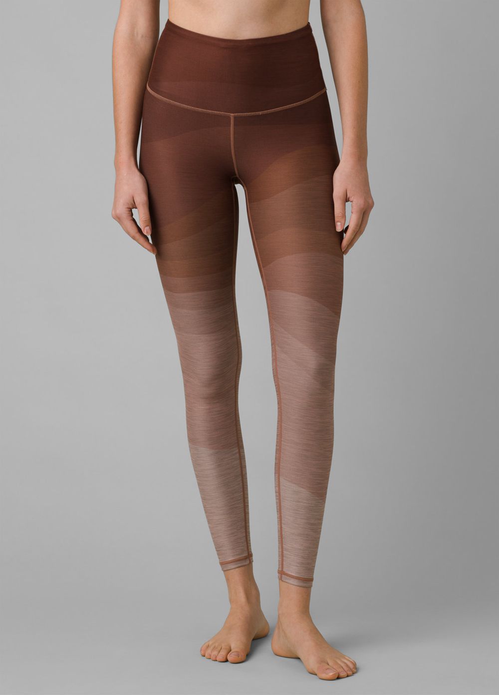 Brown Women\'s PrAna Layna 7/8 Leggings | AJNISC029