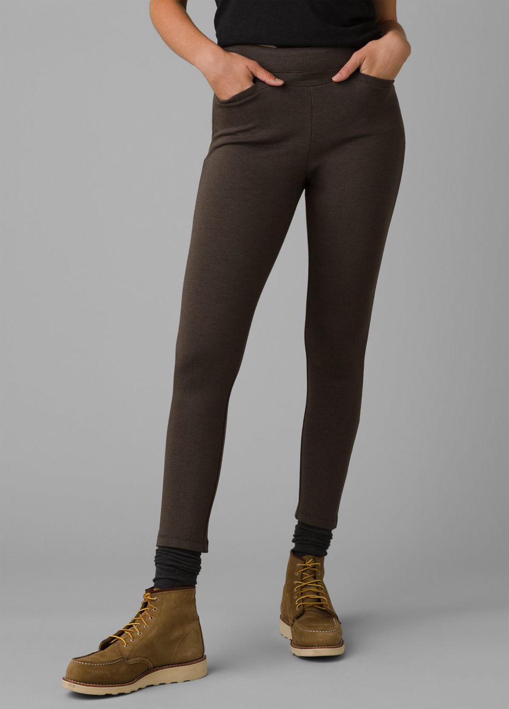 Brown Women\'s PrAna Monte Baldo Leggings | PWTHLX215