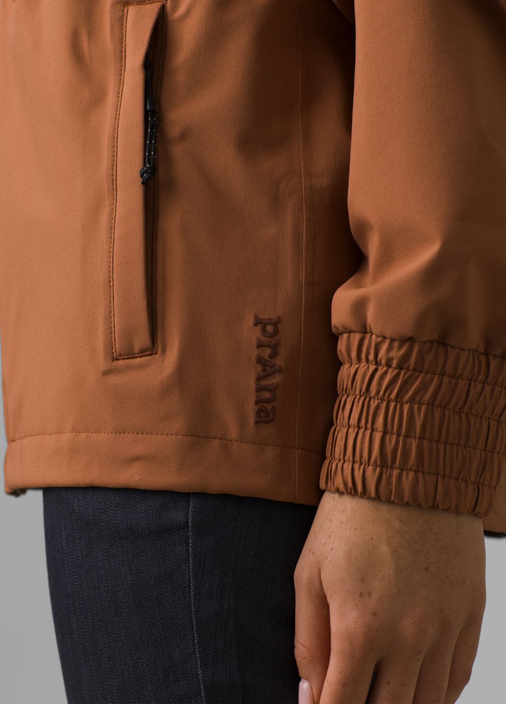 Brown Women's PrAna Othello Falls Jackets | NGOBZY147