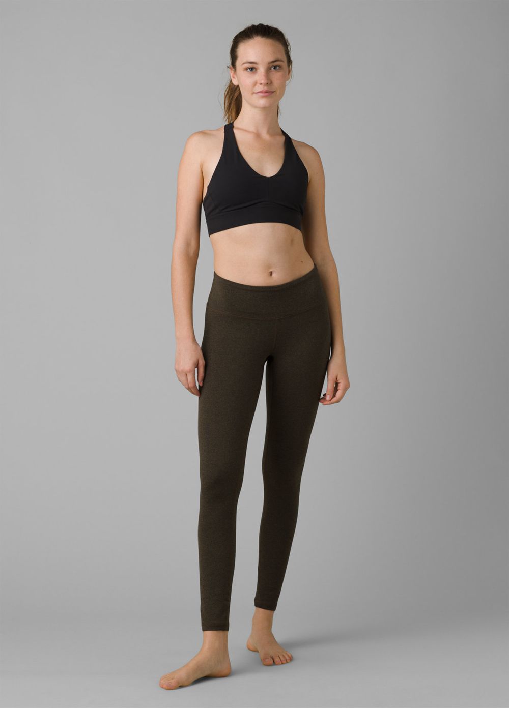 Brown Women's PrAna Pillar Leggings | AHYMSD025