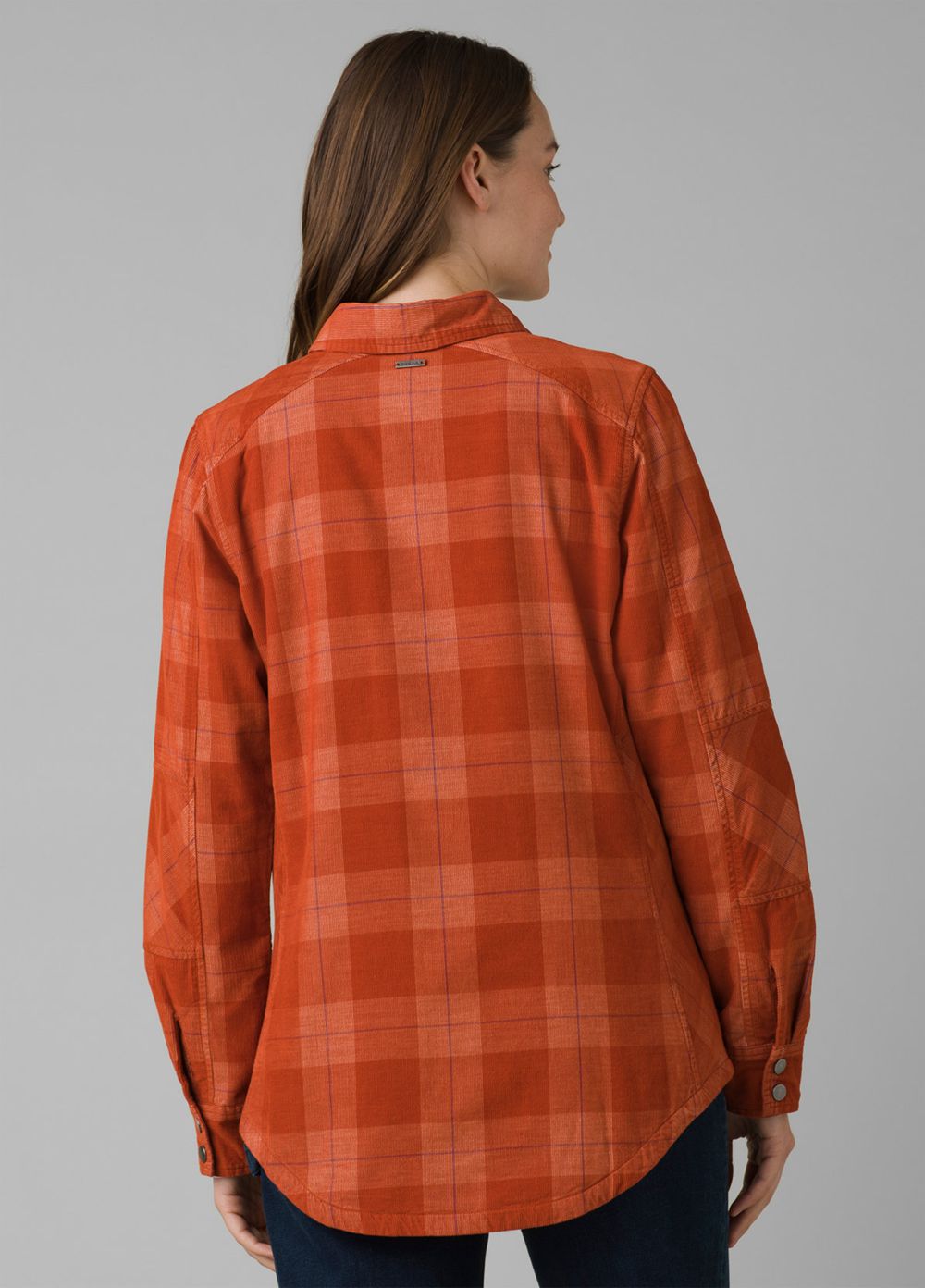 Brown Women's PrAna Porter Park Shirts | BWVJTI138