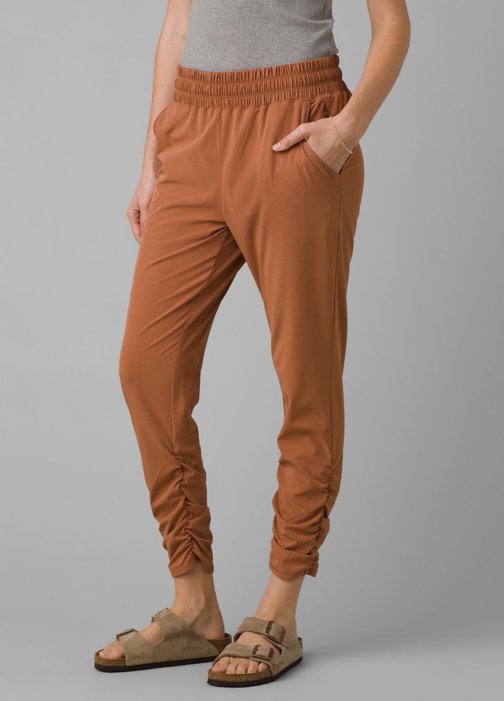 Brown Women\'s PrAna Railay Pants | BZKNUV145