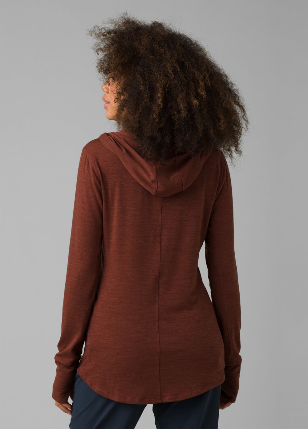 Brown Women's PrAna Sol Protect Hoodie | PRXNSO734