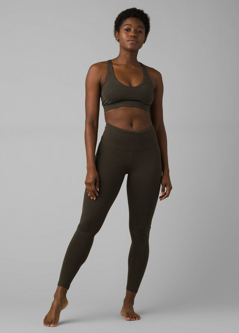 Brown Women's PrAna Transform 7/8 Leggings | ODIFUN258