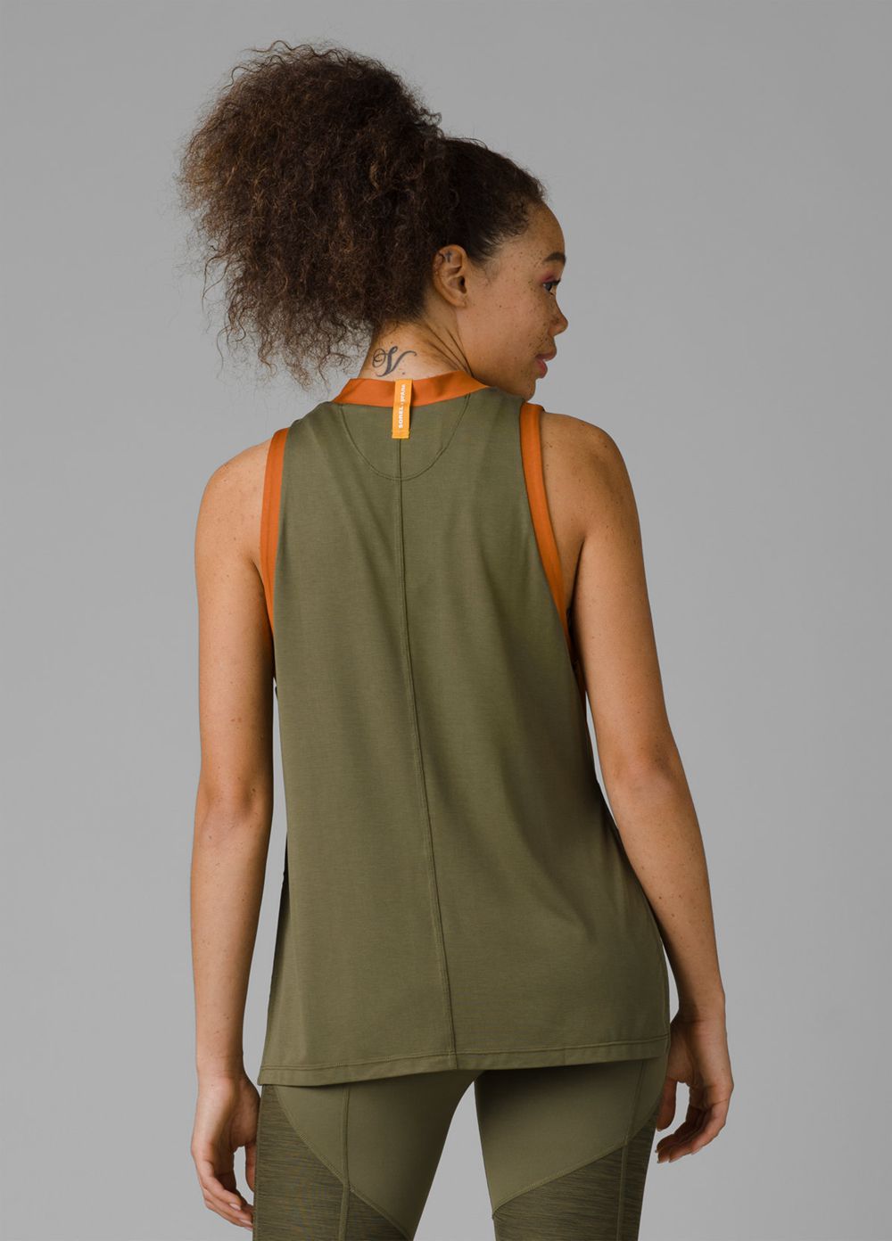 Brown Women's PrAna Wandering Soul Sleeveless Tank Top | KAHOIR068