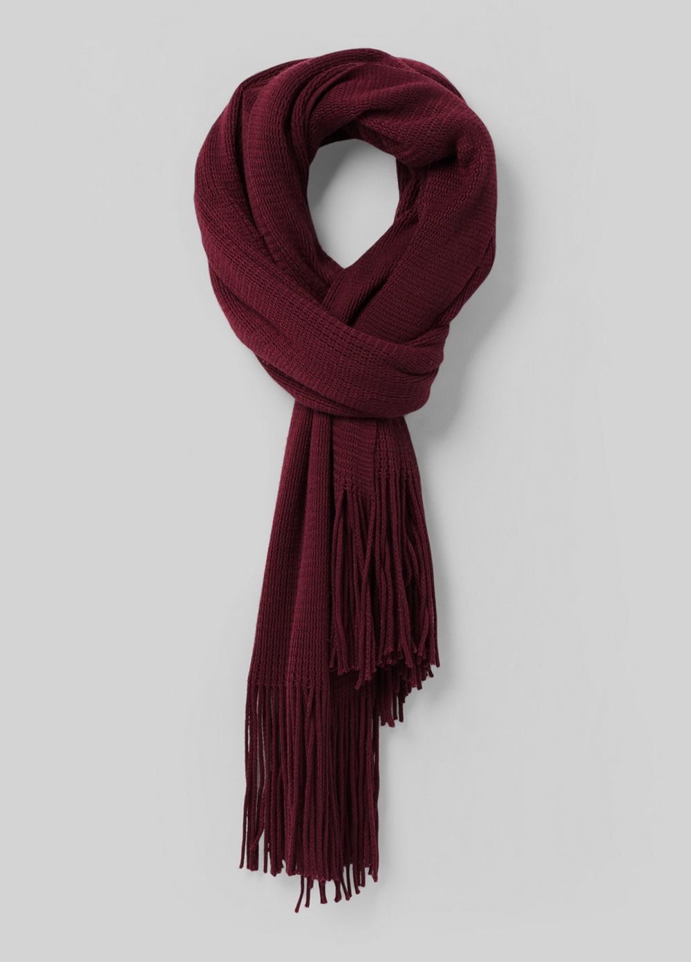 Burgundy Women's PrAna Karsee Scarf | YNLSJE529