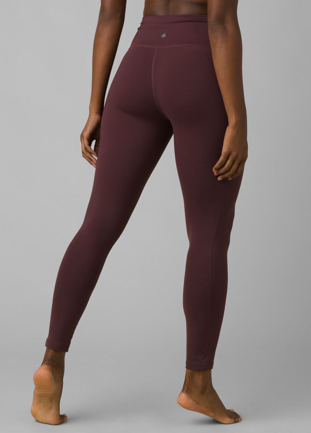 Burgundy Women's PrAna Transform 7/8 Leggings | JLTDIP120