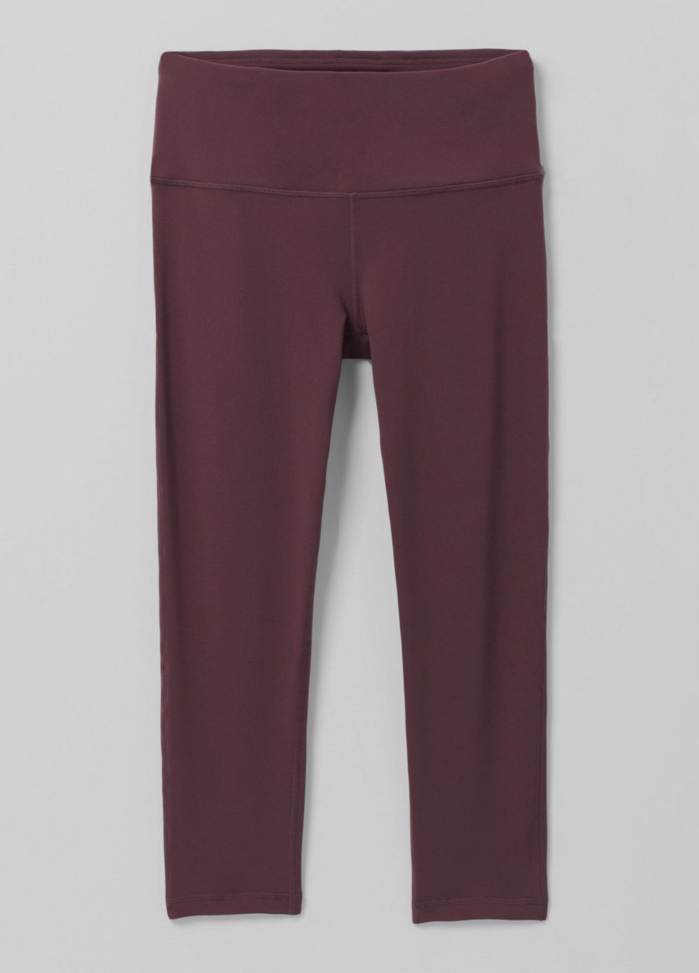 Burgundy Women's PrAna Transform Capri Leggings | NCSFBT098