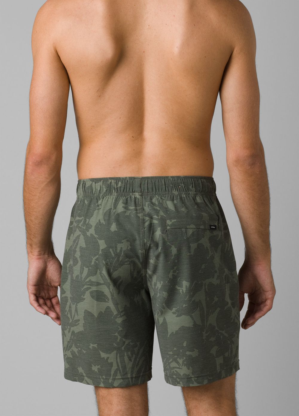 Camouflage Men's PrAna Metric E-Waist Boardshorts | BFKSYR519