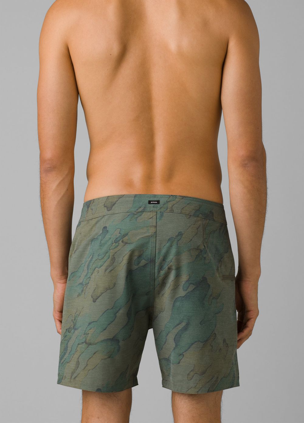 Camouflage Men's PrAna Rock Shock Boardshorts | XZLUGP710