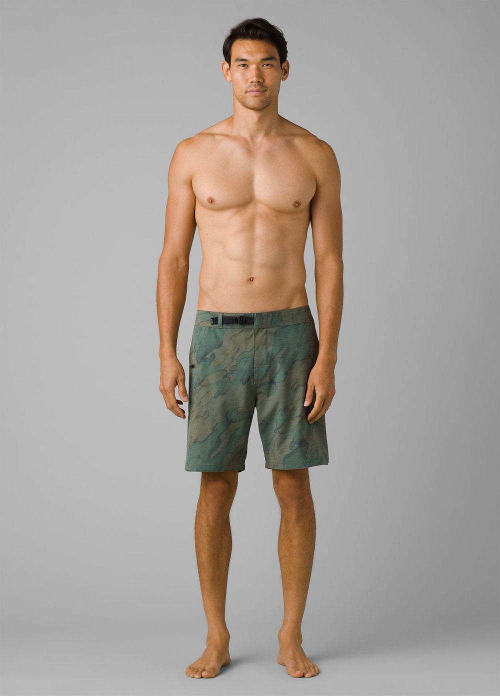 Camouflage Men's PrAna Rock Shock Boardshorts | XZLUGP710