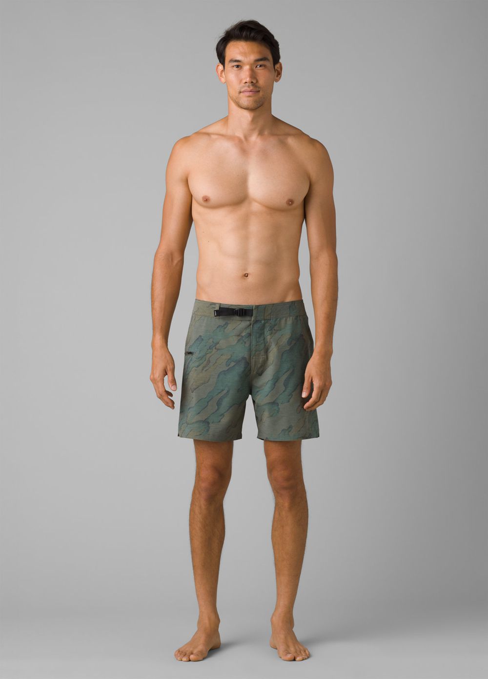 Camouflage Men's PrAna Rock Shock Boardshorts | XZLUGP710