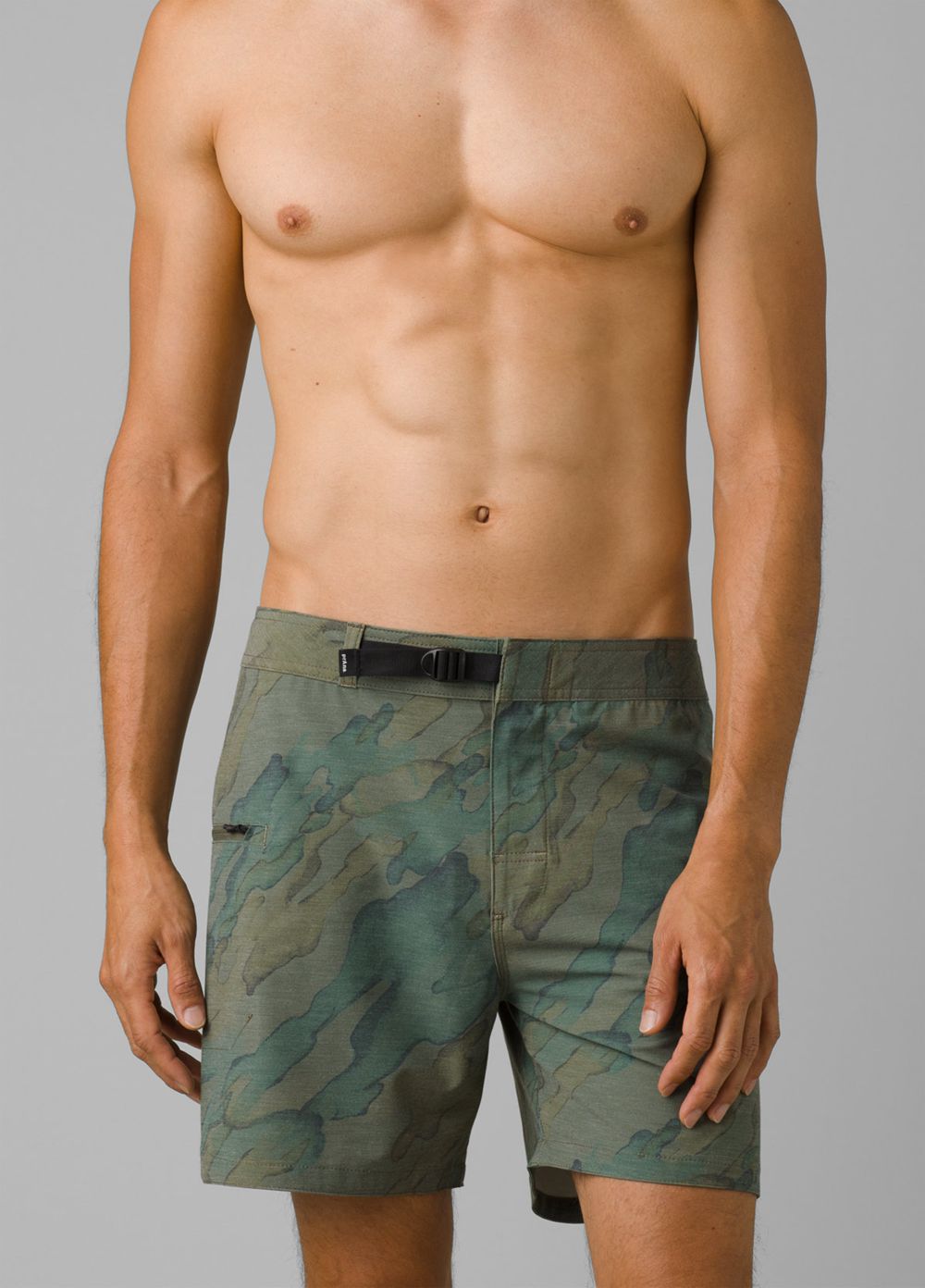 Camouflage Men\'s PrAna Rock Shock Boardshorts | XZLUGP710