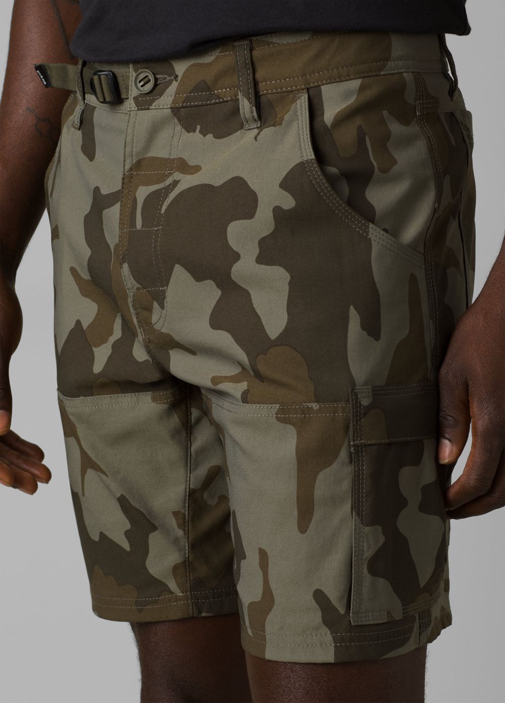 Camouflage Men's PrAna Stretch Zion II Shorts | JNRWEK097