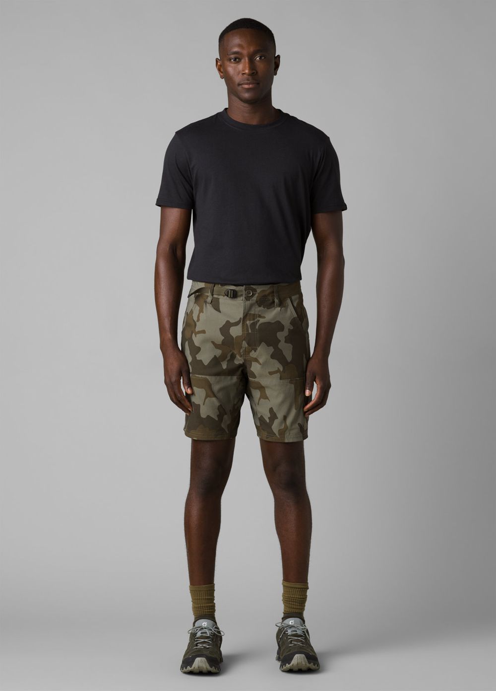 Camouflage Men's PrAna Stretch Zion II Shorts | JNRWEK097