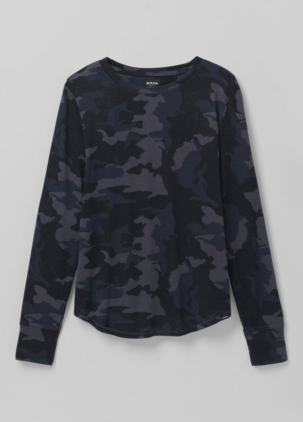 Camouflage Women's PrAna Cozy Up Long Sleeve T-Shirts | DJHWXC465