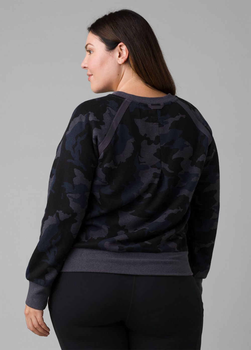 Camouflage Women's PrAna Cozy Up Plus Sweatshirt | UOXAQH412