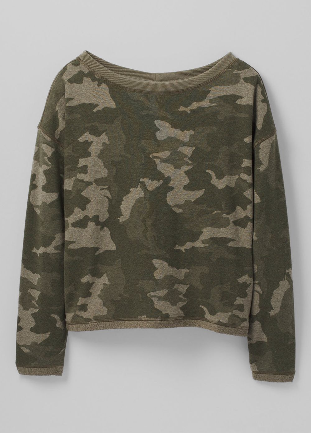 Camouflage Women's PrAna Cozy Up Polmdale Sweaters | STXHDG943