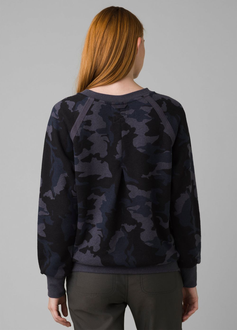 Camouflage Women's PrAna Cozy Up Sweatshirt | HYSPUJ170