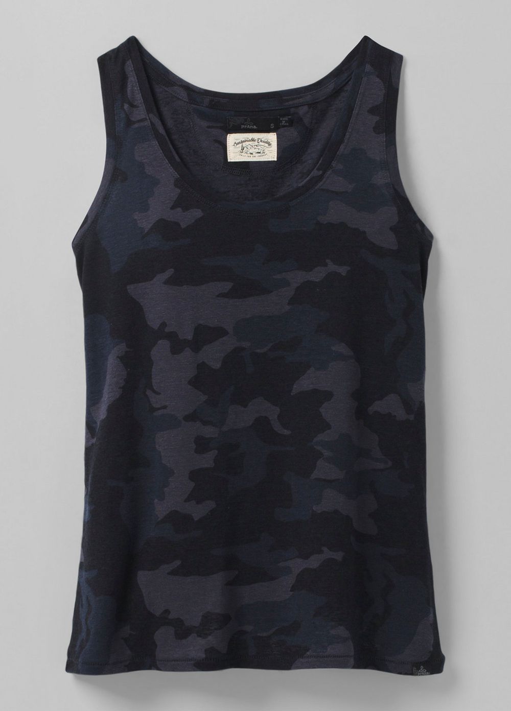 Camouflage Women's PrAna Cozy Up Tank Top | WSYILZ148