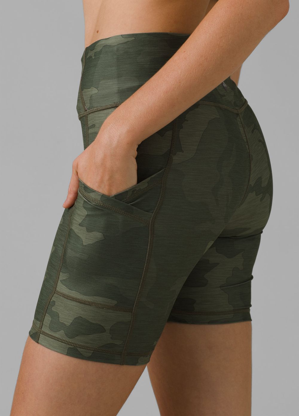 Camouflage Women's PrAna Electa II Shorts | HNDOXZ126