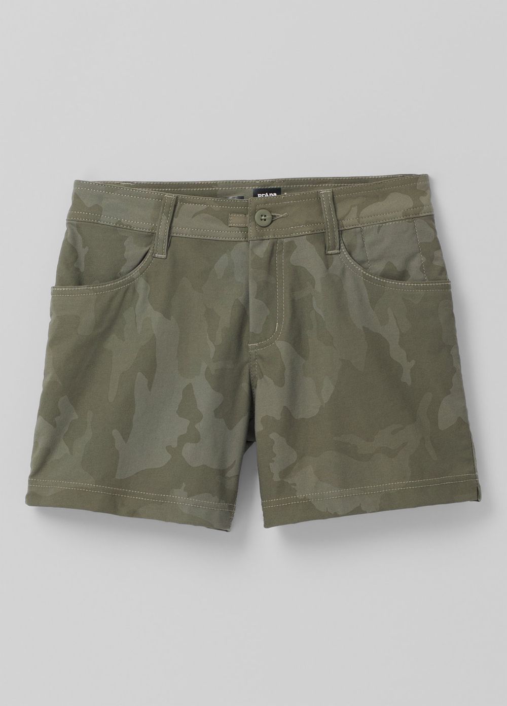 Camouflage Women's PrAna Halle II Shorts | MCGQLB963