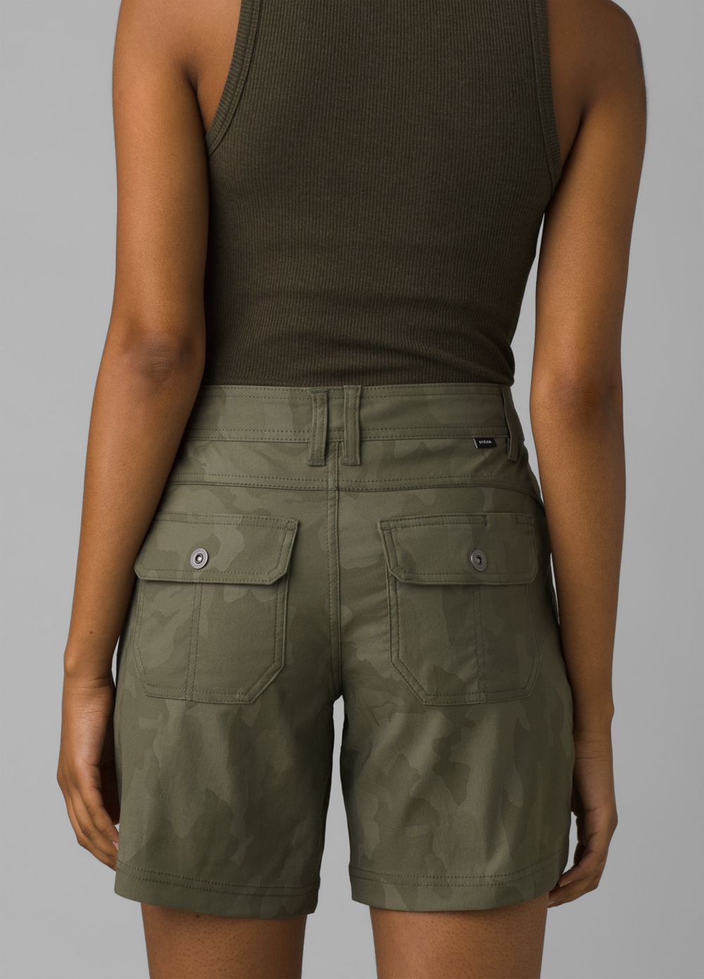 Camouflage Women's PrAna Halle II Shorts | MCGQLB963