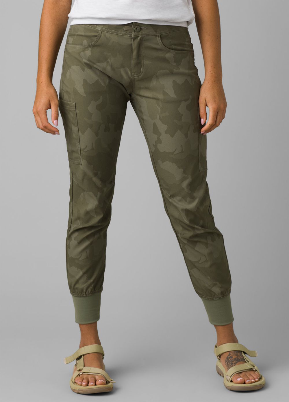 Camouflage Women\'s PrAna Halle Jogger II Pants | DRAWOG087