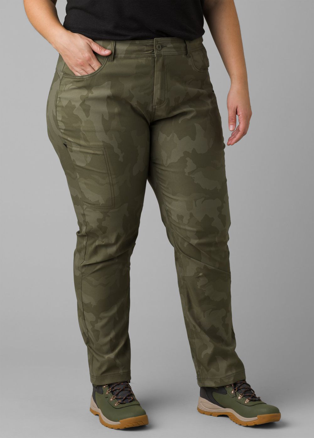 Camouflage Women\'s PrAna Halle Straight Plus II Pants | SGOWJE350