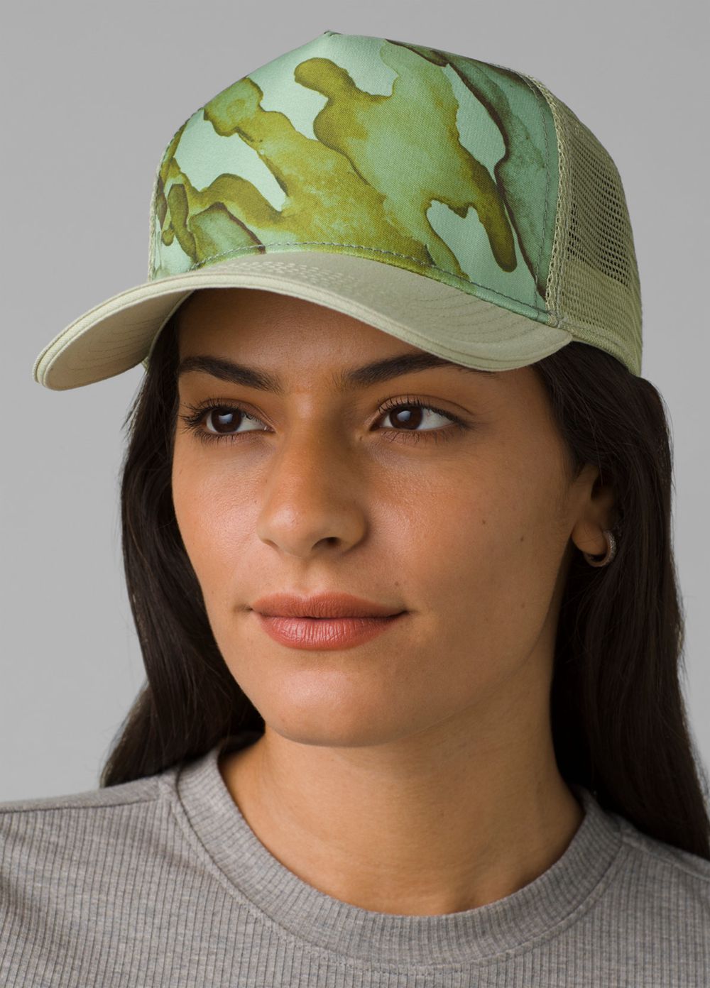 Camouflage Women's PrAna La Viva Trucker Hats | YODPTM379