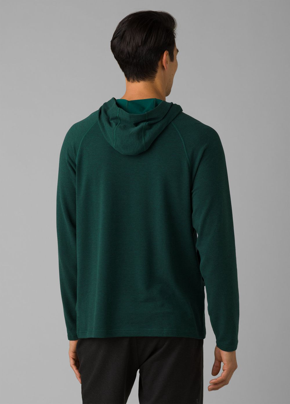 Green Men's PrAna Altitude Tracker Hoodie | EFLSKU045