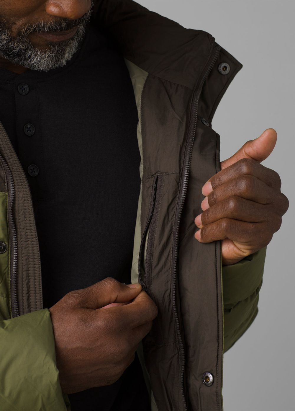 Green Men's PrAna North Palisade Jackets | IKQOTF240